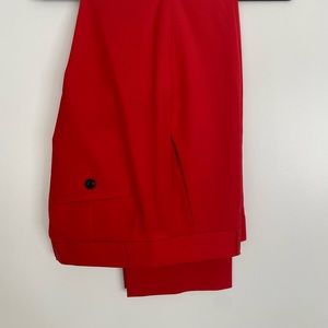 Almost new, red Avery fit pants from Banana Republic.